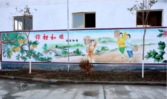 丰城乡镇文化墙 乡风文明焕发新活力