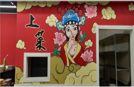 丰城墙体彩绘的发展和应用